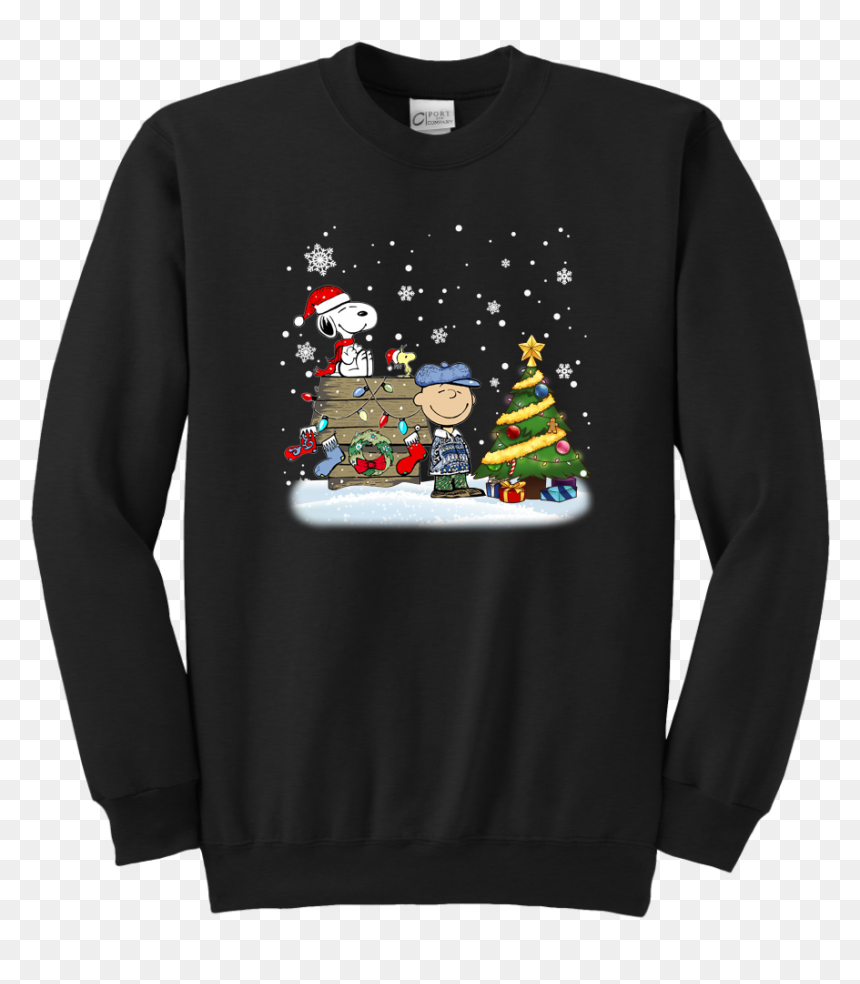 Christmas Charlie Brown Snoopy The Peanuts Movie Shirts - Sweatshirt, HD Png Download - the peanuts movie png