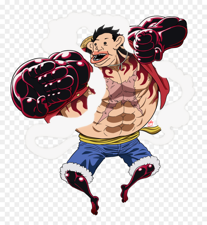 Gear Fourth Png - Drawing Luffy Gear 4, Transparent Png - luffy.png