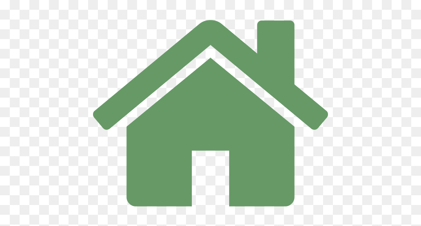 Home Green - Black Home Icon Png, Transparent Png - compost png