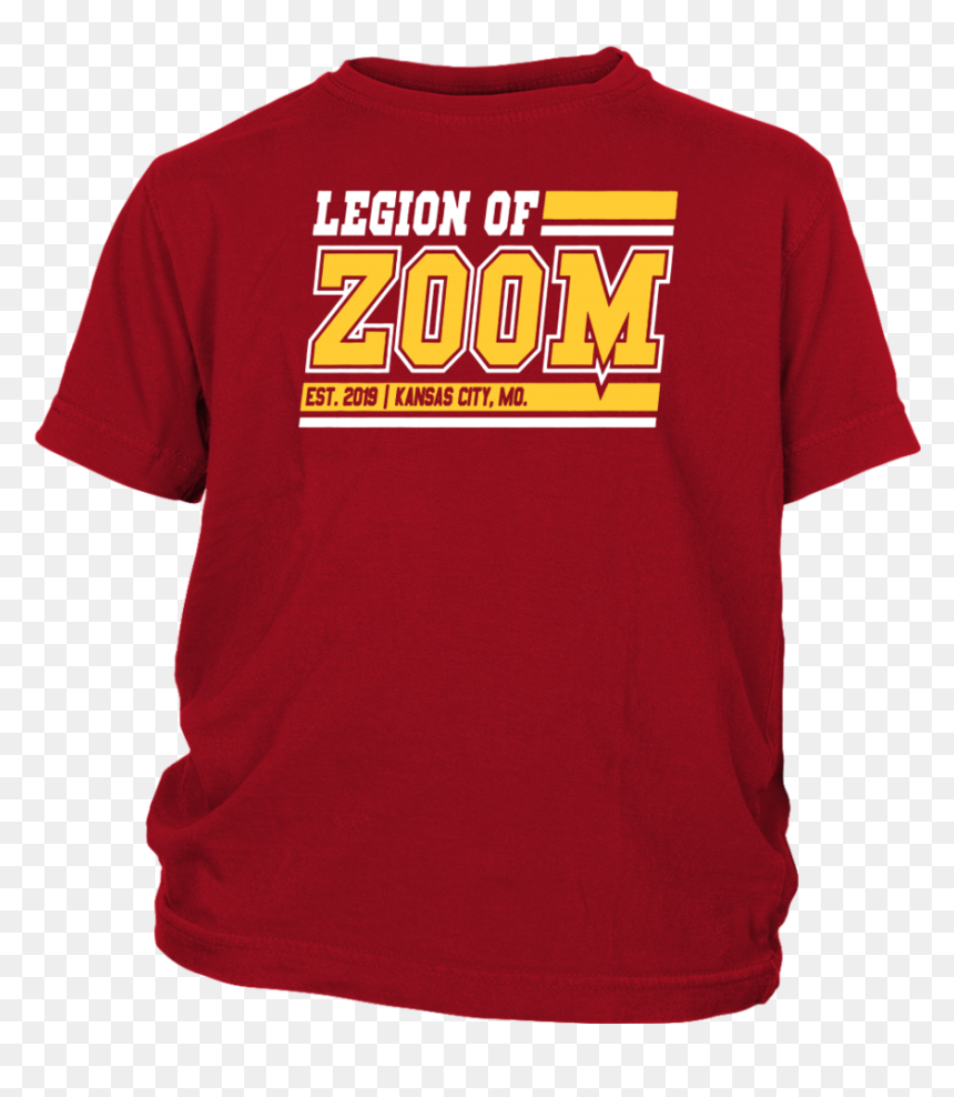 The Legion Of Zoom T-shirt Tyreek Hill - Active Shirt, HD Png Download - kansas city chiefs png