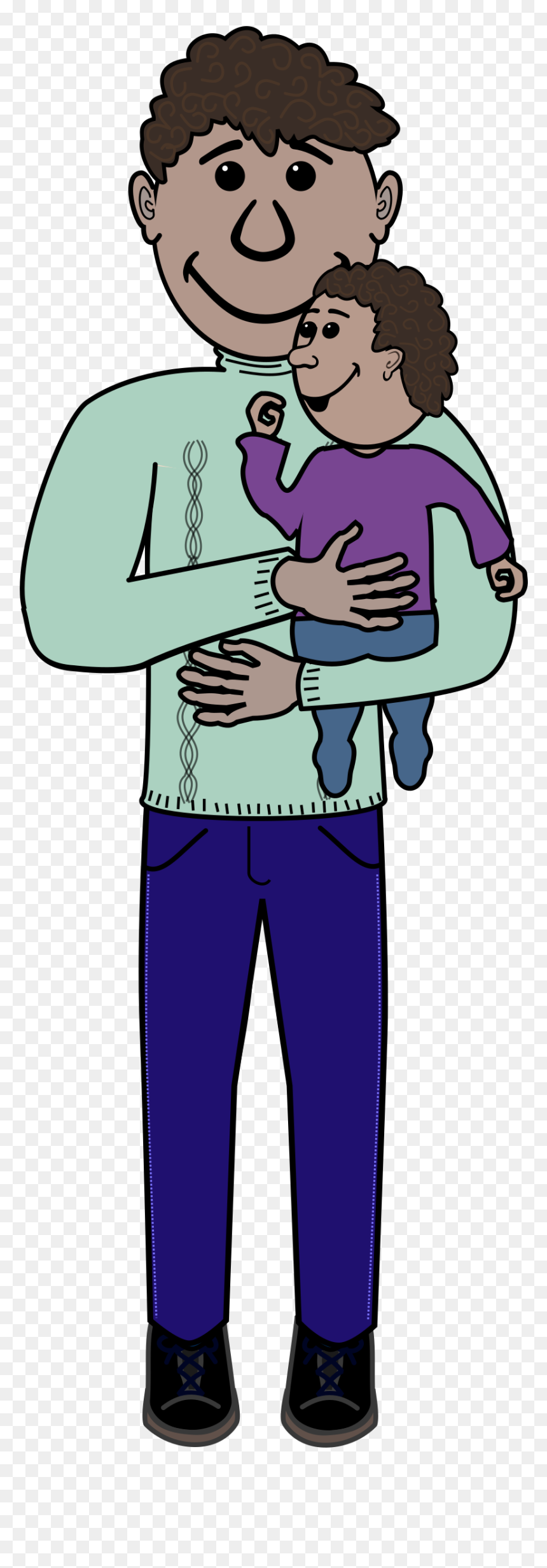 Clipart Boy Dad - Child, HD Png Download - angry dad png