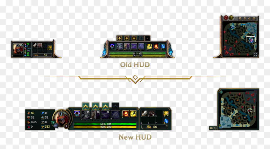 League Of Legends Hud Transparent, HD Png Download - garen png