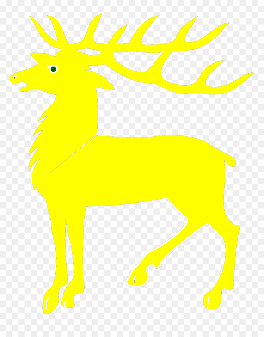 Elk, HD Png Download - deer clipart png
