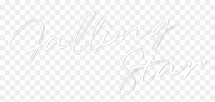 Calligraphy, HD Png Download - falling star png
