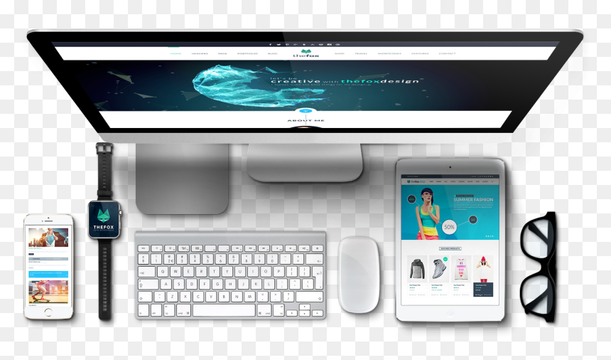 Our Web Design Packages - Seo Website Design, HD Png Download - apple keyboard png