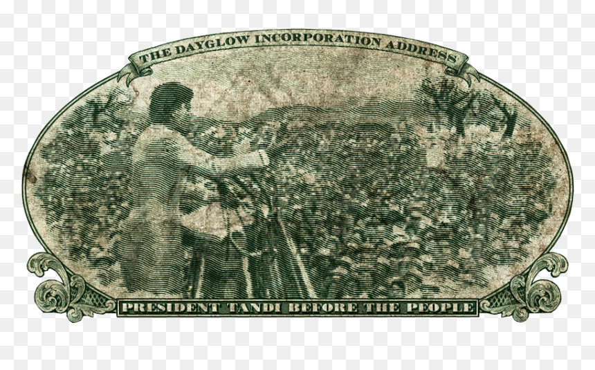 Dayglow - Fallout Dayglow Art, HD Png Download - $100 bill png