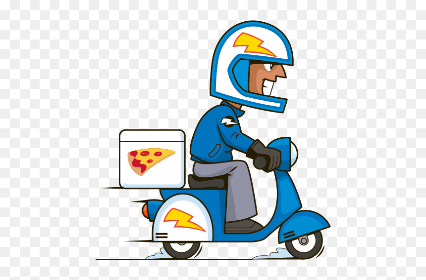 Delivery Man Pizza Panico, HD Png Download - delivery man png