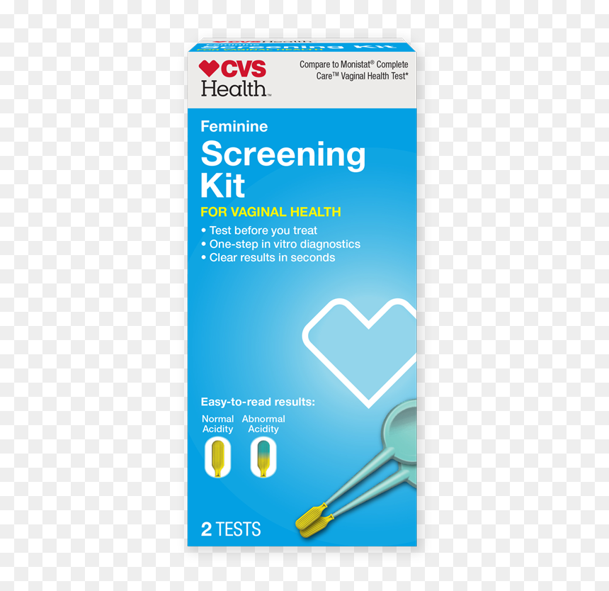 Cvs Vaginal Health Test Product Photo - Drug Test, HD Png Download - infection png