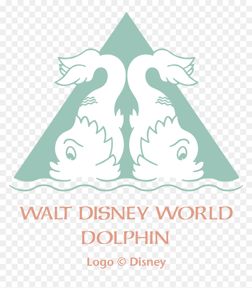 Swan And Dolphin, HD Png Download - disney christmas png