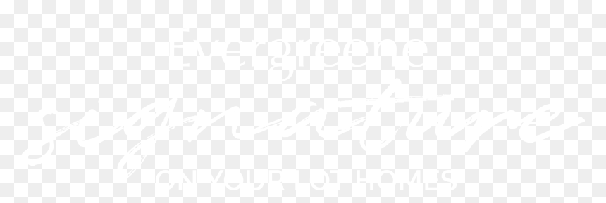 Evergreene Signature On Your Lot Homes, Virginia - Calligraphy, HD Png Download - virginia outline png