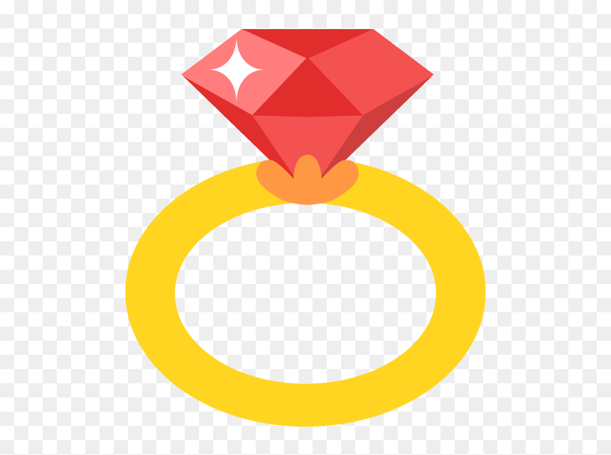 Gold Ring Vectors Png, Transparent Png - ruby gem png