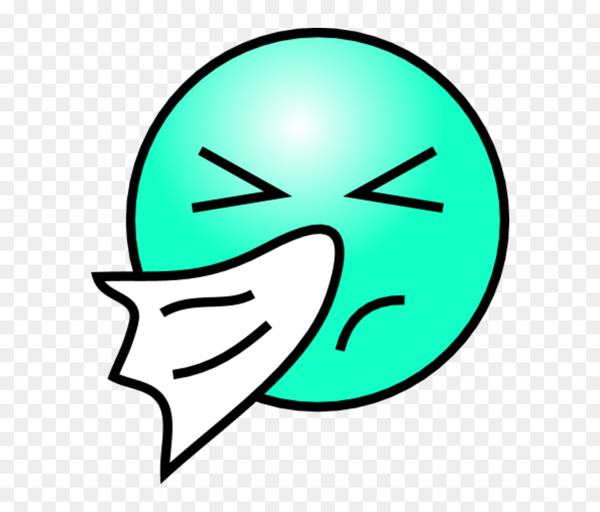 Have A Cold Emoji, HD Png Download - sneeze png