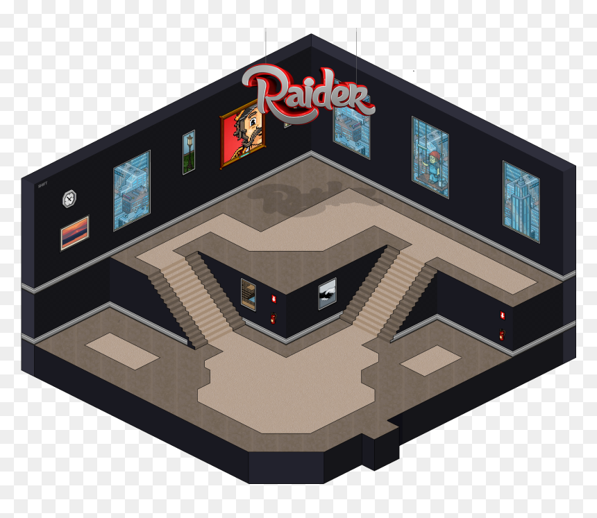 Raider - Bg Habbo, HD Png Download - raider png