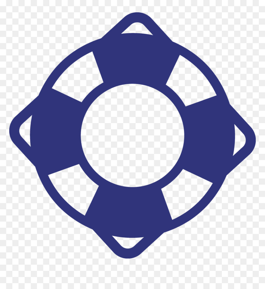 Lifebuoy Outline Icon Modern Minimal Flat Design Style - Png Tire Swimming, Transparent Png - sos png