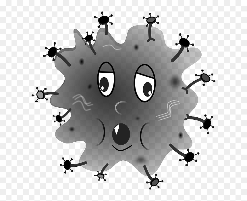 Dear Please Leave Me - Germ Clip Art, HD Png Download - sneeze png