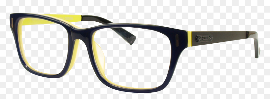 Blue Glasses Frame - Plastic, HD Png Download - glasses frames png