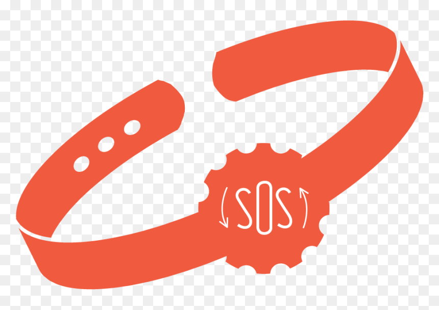 Sos Talisman On Watchband - Jewellery, HD Png Download - sos png
