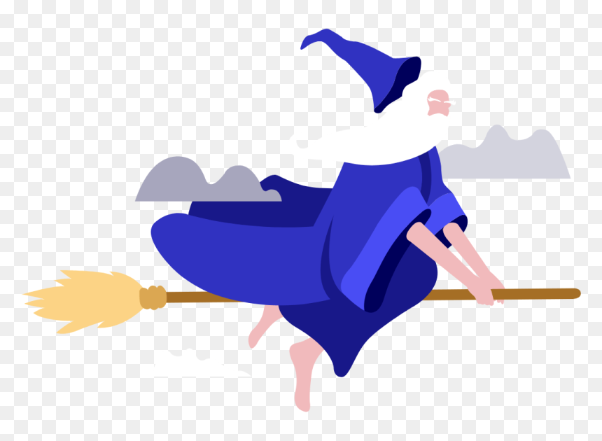 Cartoon, HD Png Download - lil broomstick png