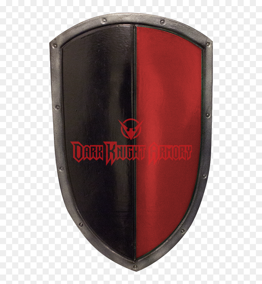 Red And Black Ready For Battle Kite Shield - Guitar Hero Anime Ps2, HD Png Download - knight shield png