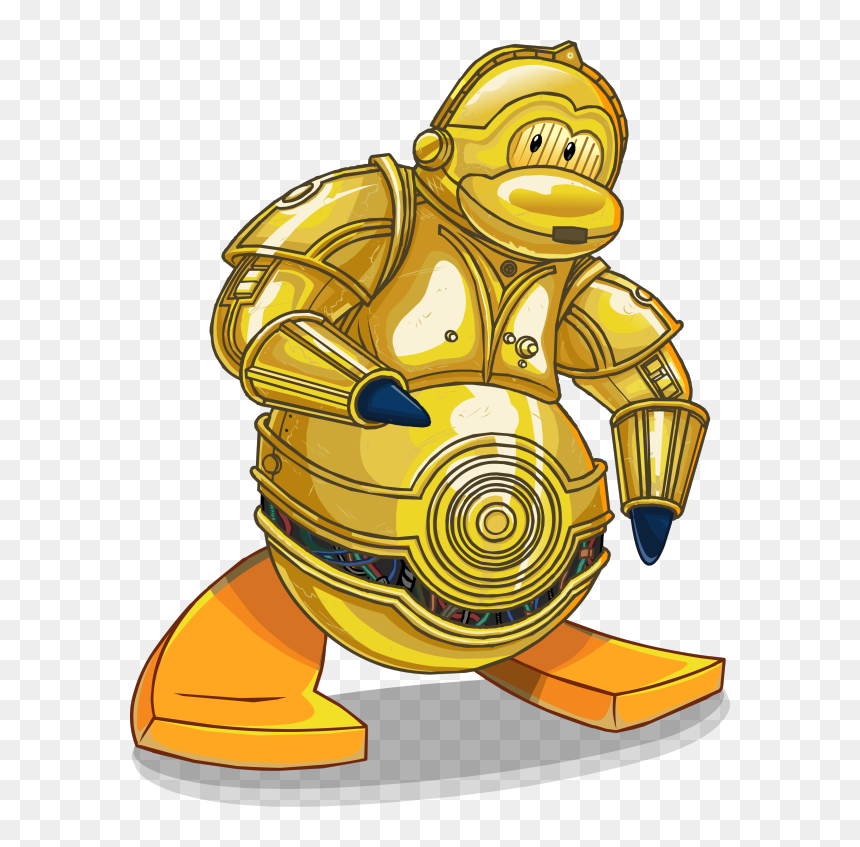Image Png Club Penguin - Schlossgefängnis, Transparent Png - c3p0 png