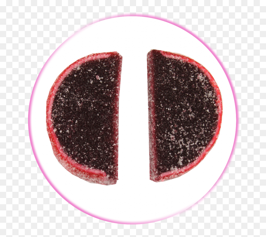 Fruit Slices Pomegranate Unwrapped - Blackberry, HD Png Download - blackberry fruit png