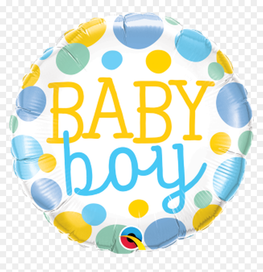 Baby Boy Dots, HD Png Download - balloon boy png