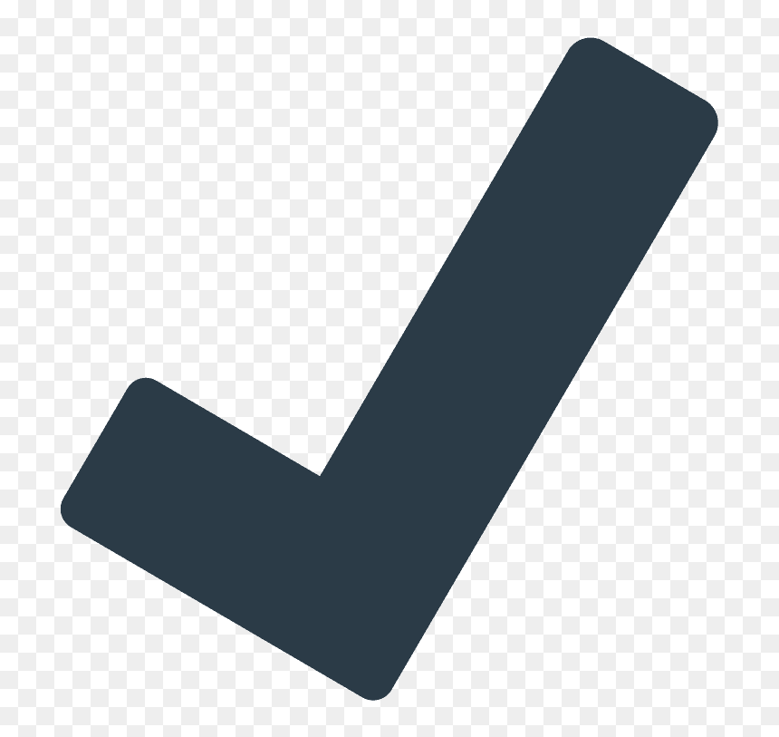 Check Mark Emoji Clipart - Haken Emoji, HD Png Download - check mark .png