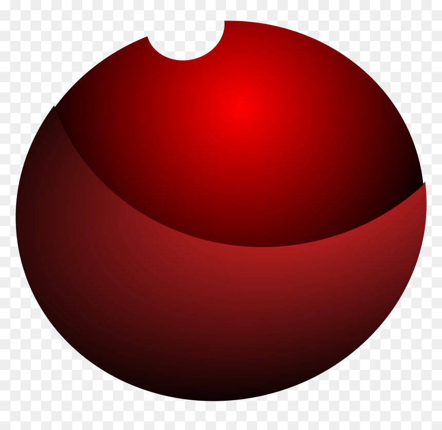 Decorative Ball Clip Arts - Sphere, HD Png Download - red sphere png