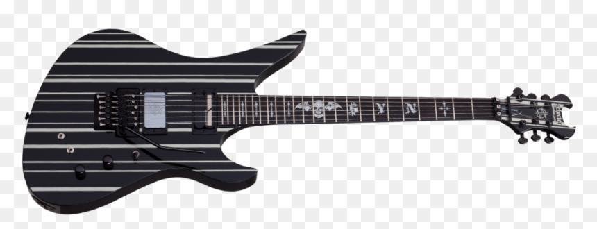 Schecter Diamond Series Synyster, HD Png Download - thin stripes png