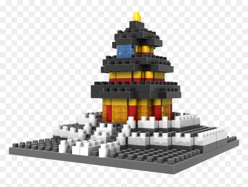 Temple Of Heaven Legos, HD Png Download - diamond block png