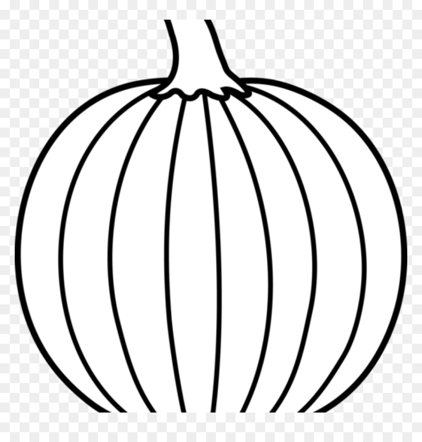Black And White Pumpkin Clipart Transparent Picture - Clip Art Black And White, HD Png Download - white pumpkin png