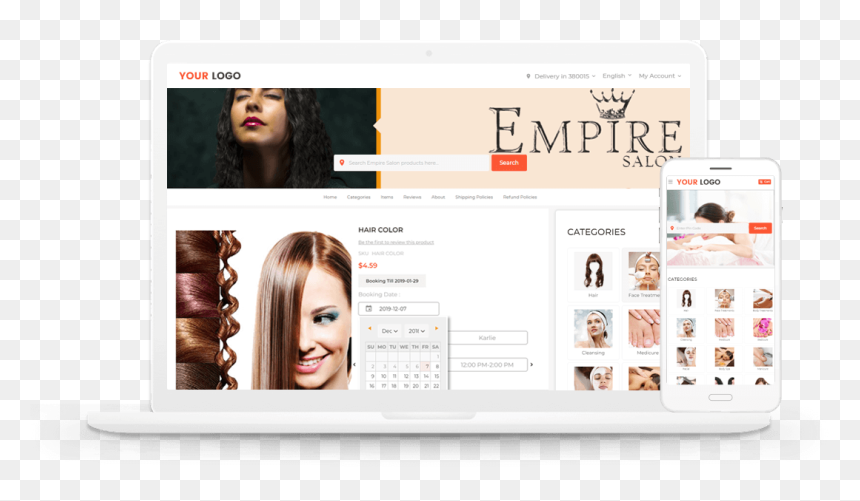 Spa & Salon Appointment Booking - Straight Hair, HD Png Download - spa facial png