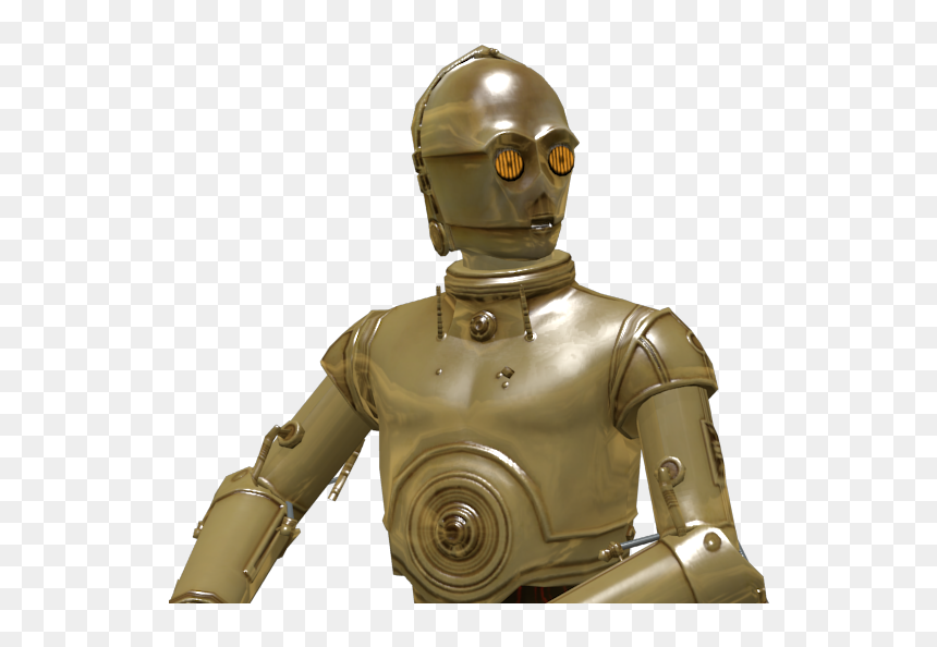 Figurine, HD Png Download - c3p0 png