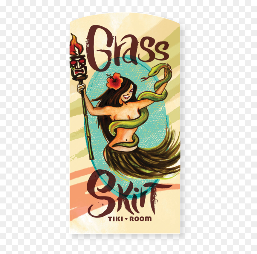 Grass Skirt Tiki Room, HD Png Download - grass skirt png