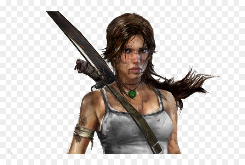 Lara Croft Game Character, HD Png Download - raider png