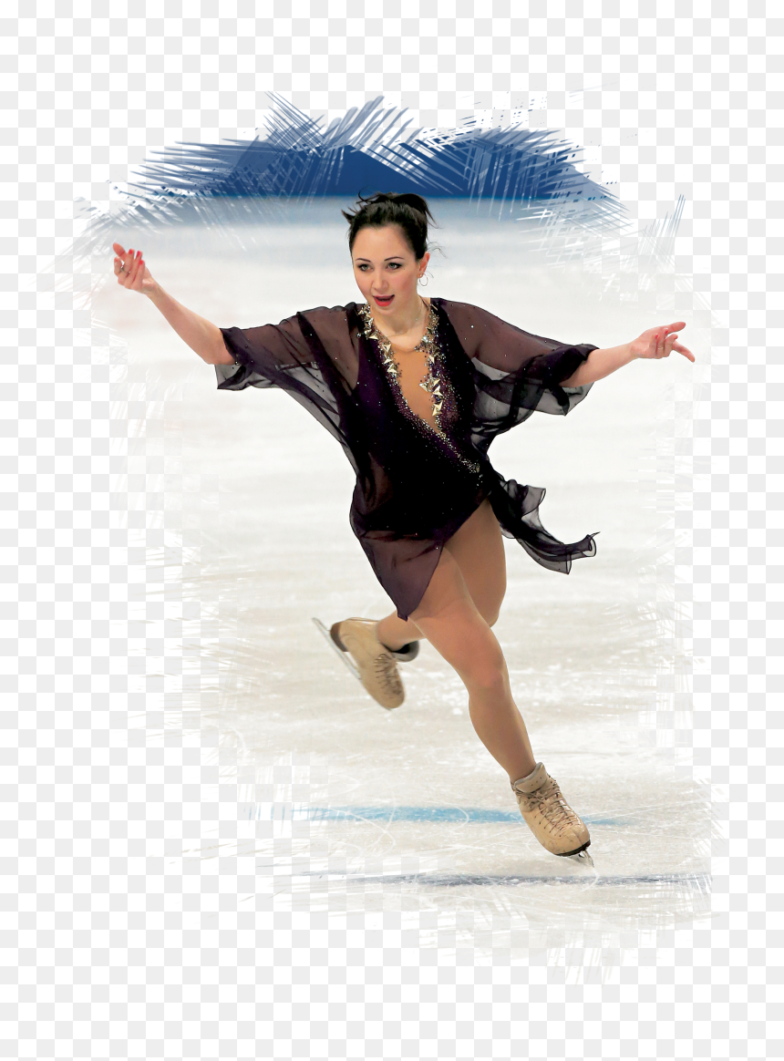 Figure Skating Jumps, HD Png Download - ice skater png