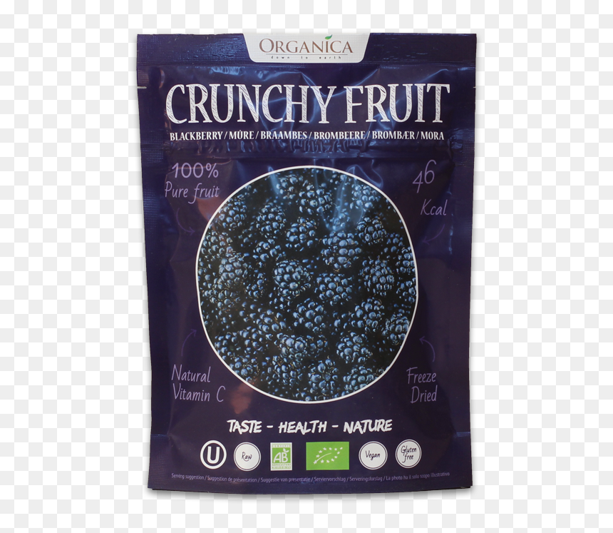 Crunchy Kers Organic 20g, HD Png Download - blackberry fruit png