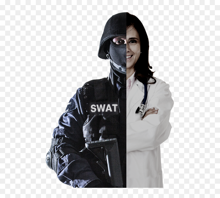 Girl, HD Png Download - swat team png