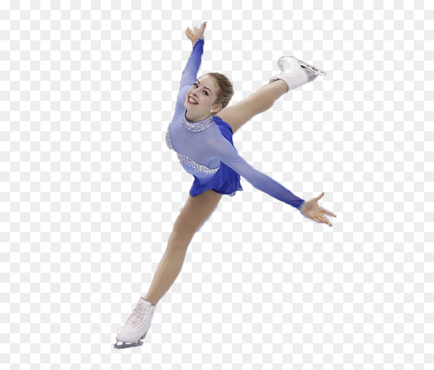Figure Skating Spins, HD Png Download - ice skater png