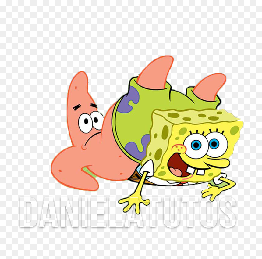 Spongebob Patrick Ans Squid, HD Png Download - bob png