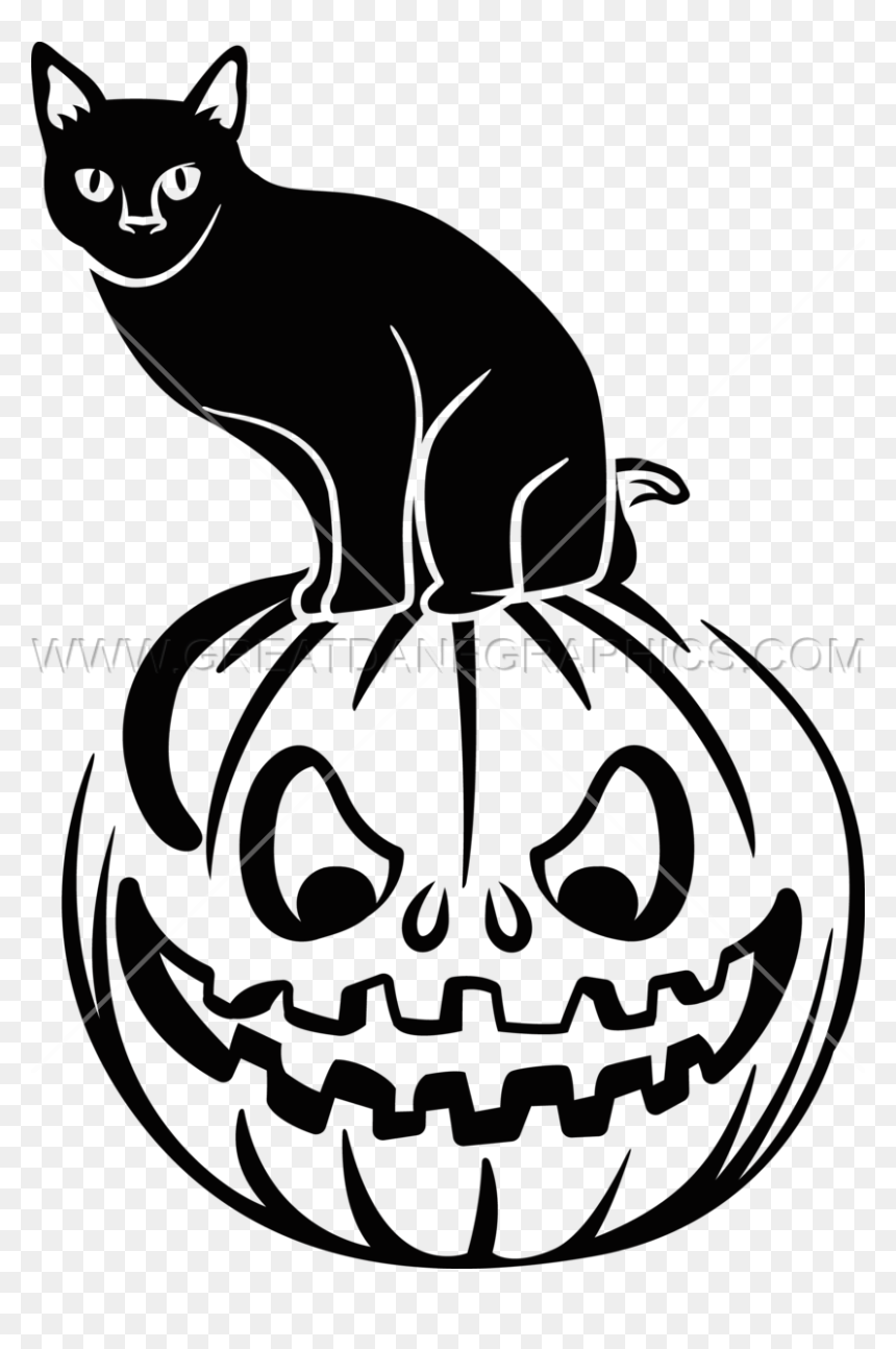 Library Of Pumpkin Black And White Image Freeuse Png - Cat Playing With Yarn, Transparent Png - white pumpkin png
