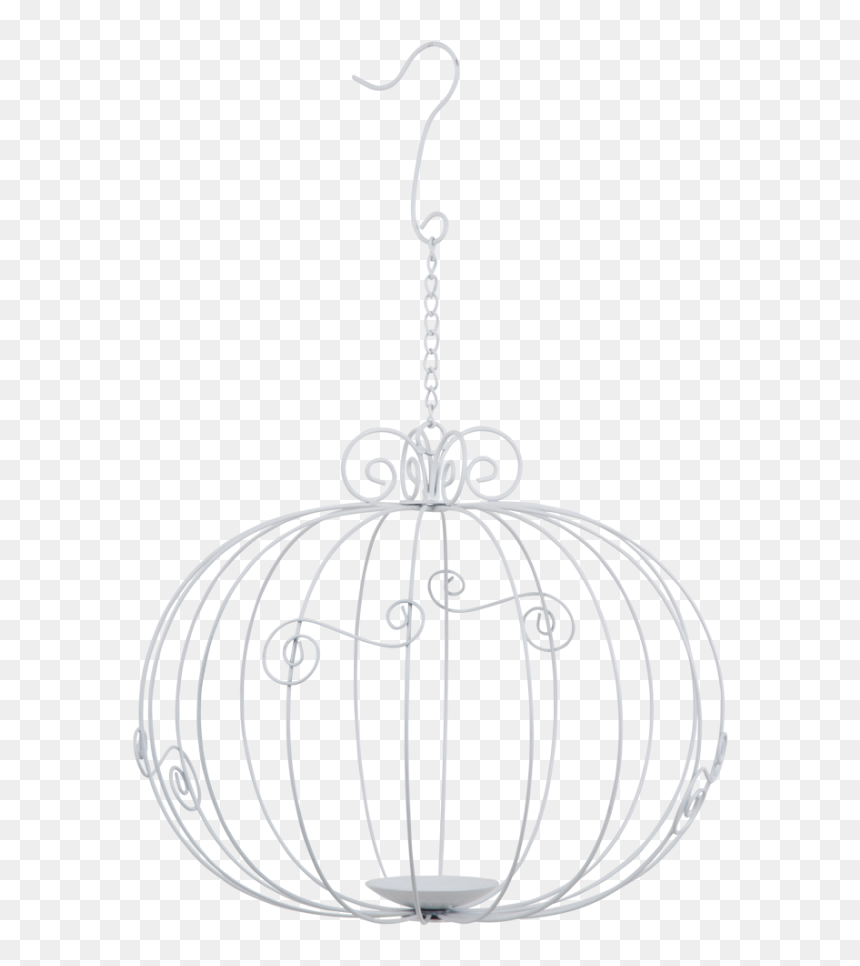 Decorative Pumpkin Bird Cage - Earrings, HD Png Download - white pumpkin png
