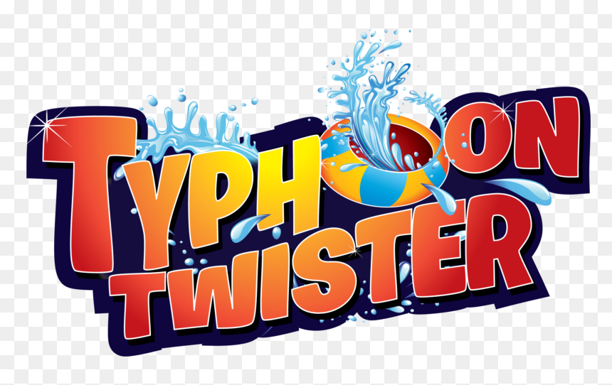 Typhoon Twister Logo - Typhoon Twister Six Flags Logo, HD Png Download - twister png