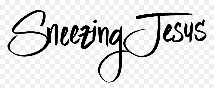We Need To Sneeze Jesus - Sneezing The Word, HD Png Download - sneeze png