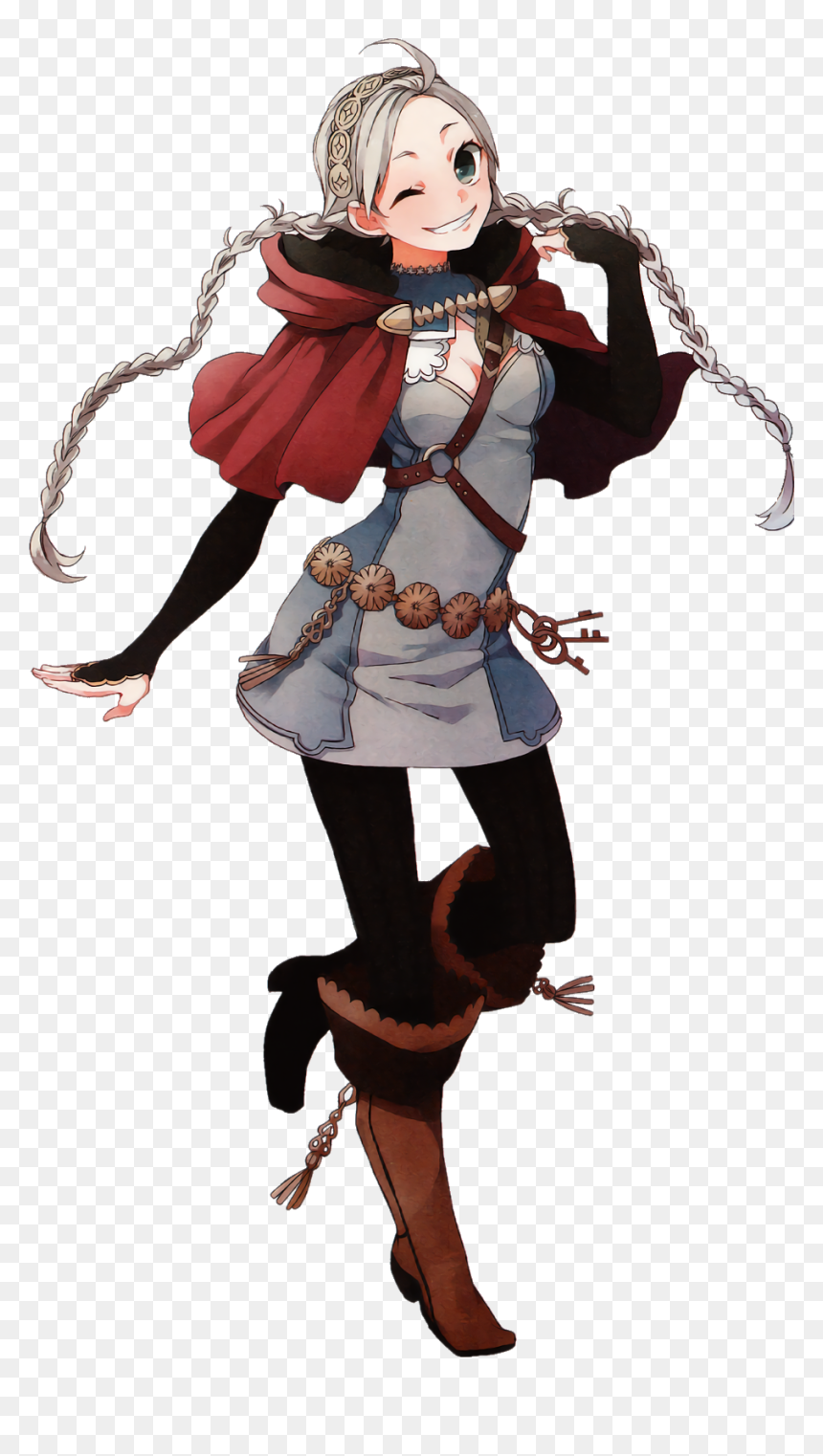 Fef Nina 01 - Nina Fire Emblem, HD Png Download - niña png