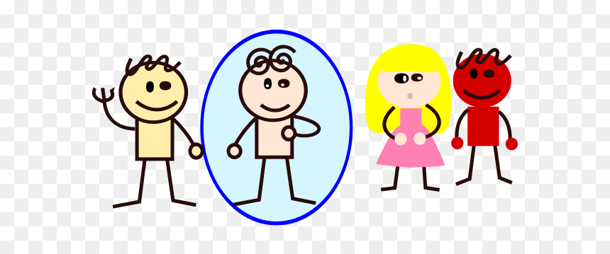 Male And Female Colorful Doodles - Pronoun Png, Transparent Png - png doodles