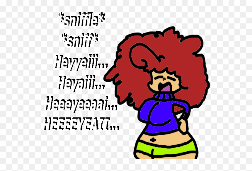 Girls With Afro Sneeze, HD Png Download - sneeze png