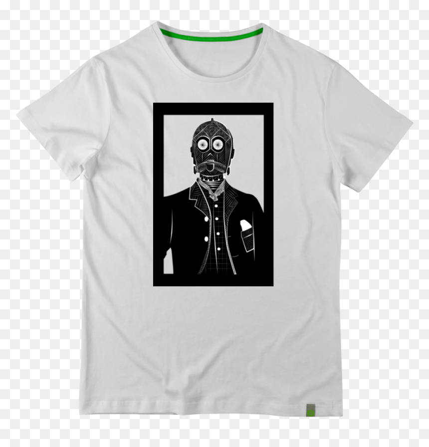 C3p0 - Tişört Erkek - Beyaz - 2xl - T-shirt, HD Png Download - c3p0 png