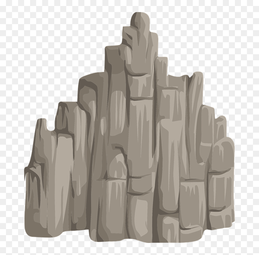 Mountain Png Images Transparent Background - Jagged Rock Png, Png Download - mountain background png