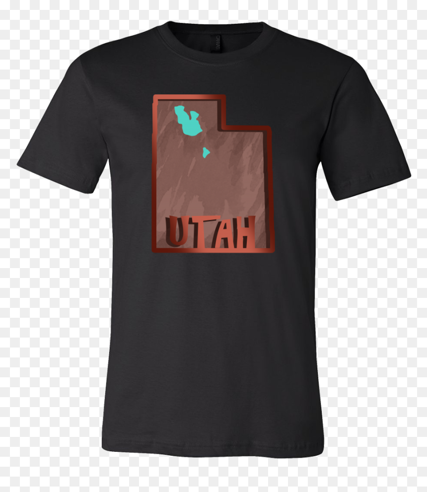T-shirt, HD Png Download - utah outline png